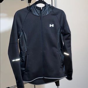 Under armor hooded Running jacket